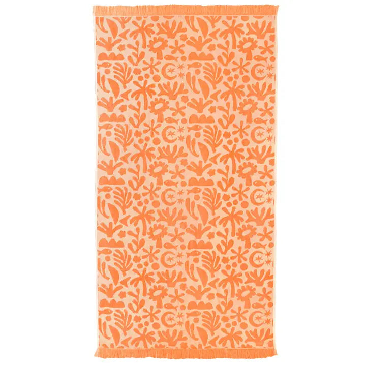 Hilo Beach Towel Holiday - Peach