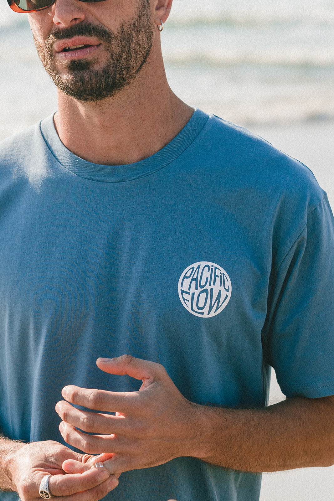 Pacific Flow Front Logo T-shirt