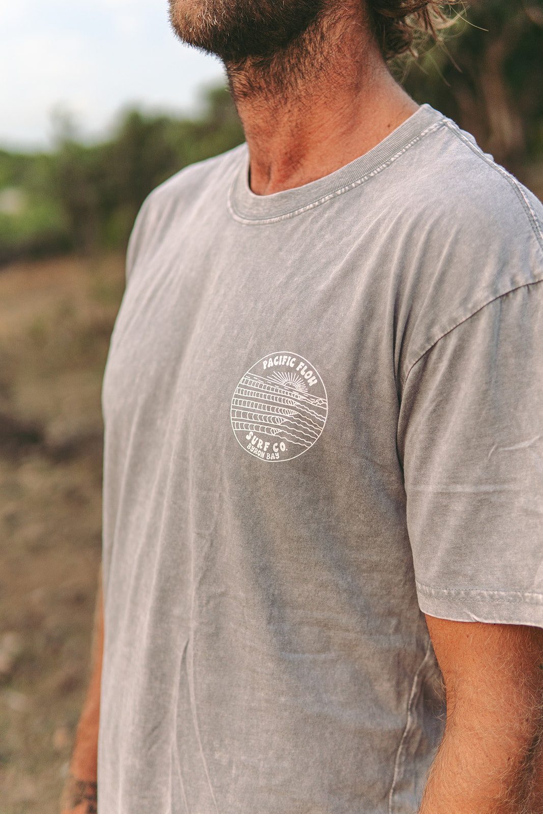 Surf Co T-shirt Stone Wash