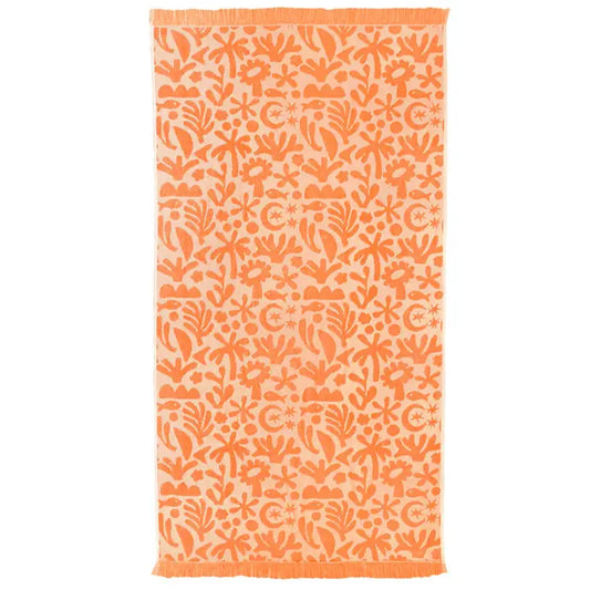 Hilo Beach Towel Holiday - Peach