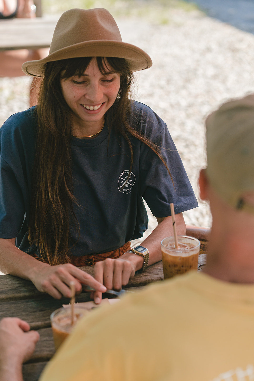 Byron Bay Surf Co Front Logo Oversized T-Shirt