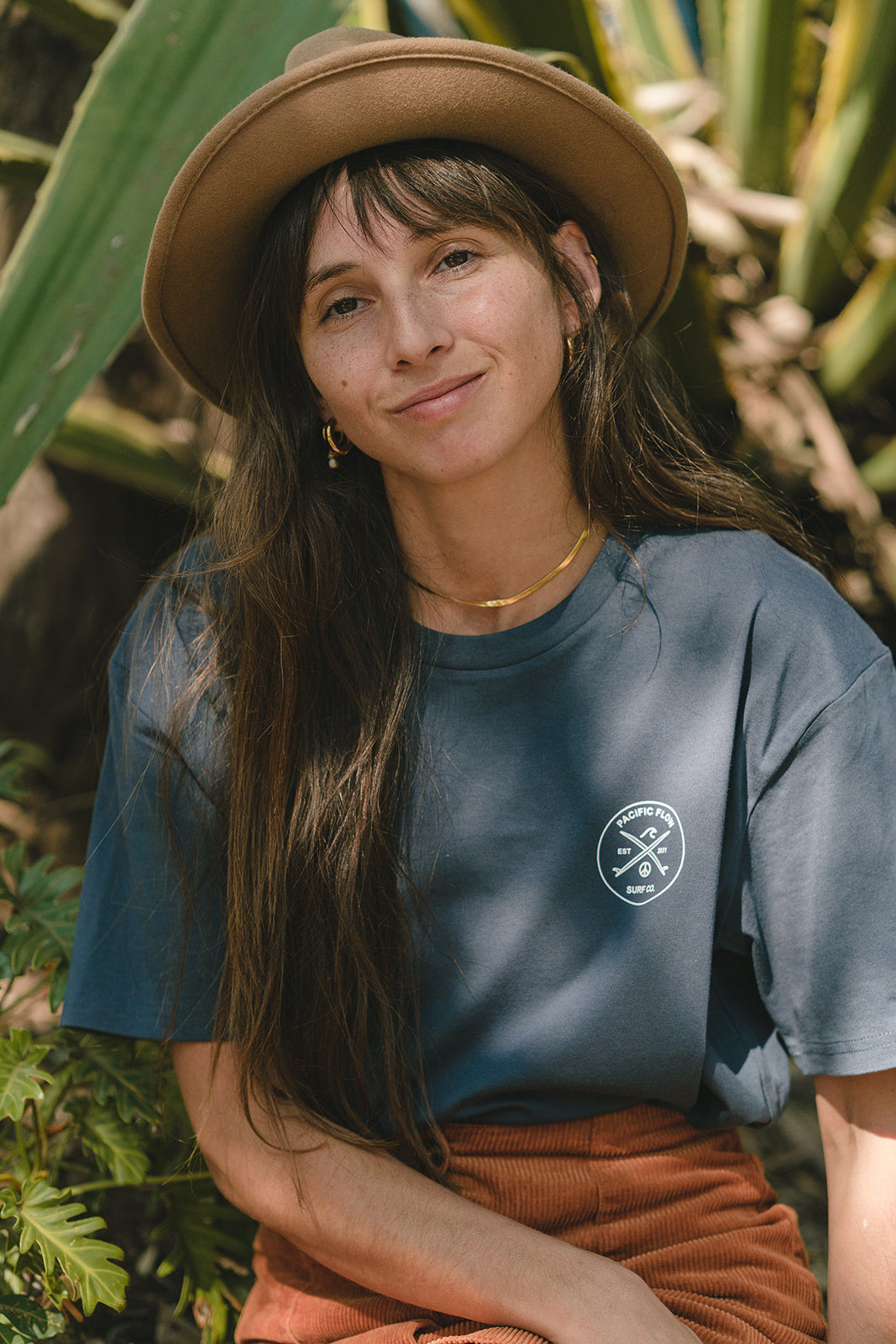 Byron Bay Surf Co Front Logo Oversized T-Shirt
