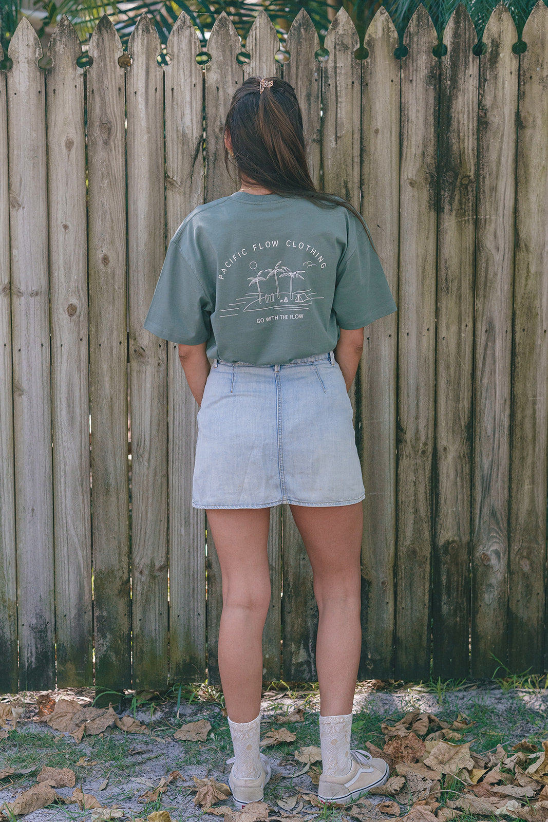 Byron Bay Oversized Go With The Flow T-shirt